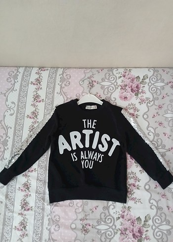 34 Yaş (104 cm) Parlak Pullu 2li Takım  Yeni - Görsel 7