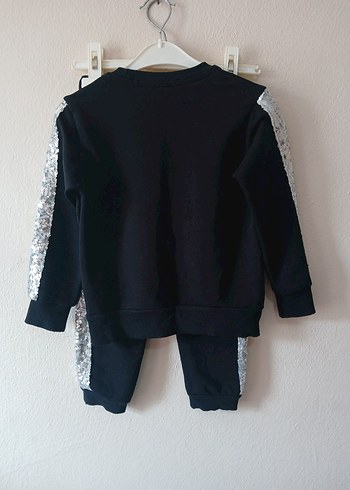 34 Yaş (104 cm) Parlak Pullu 2li Takım  Yeni - Görsel 2