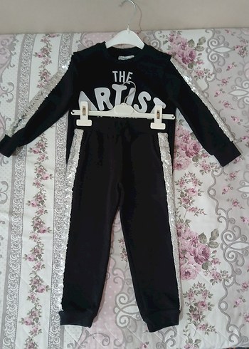 34 Yaş (104 cm) Parlak Pullu 2li Takım  Yeni - Görsel 6