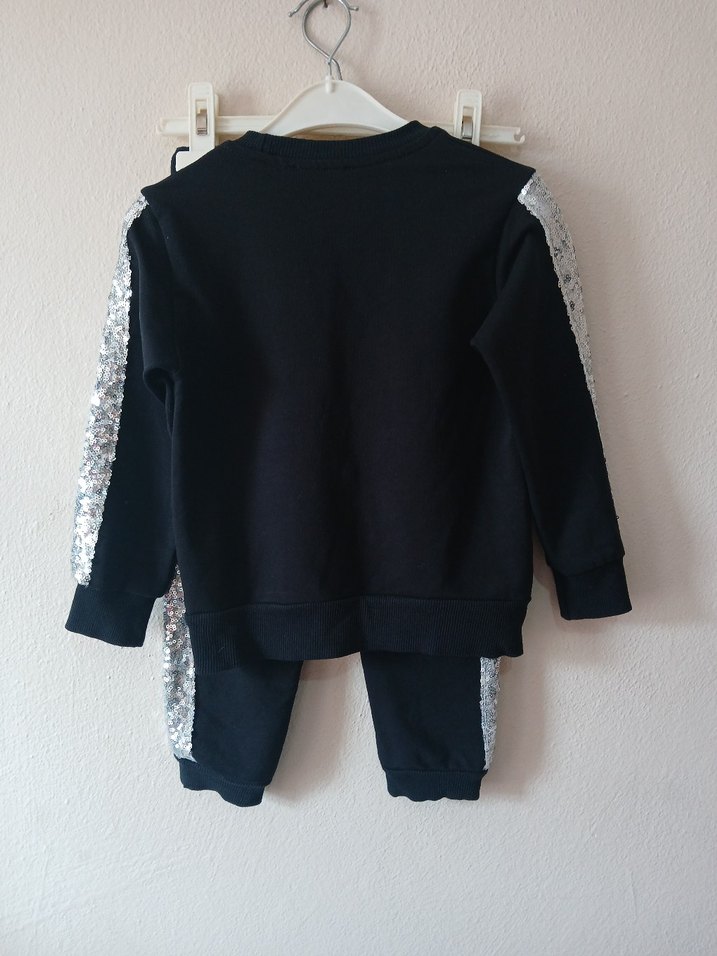 34 Yaş (104 cm) Parlak Pullu 2li Takım  Yeni - Görsel 2