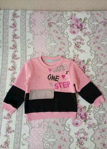 Kız Çocuk Renkli Baskılı Sweatshirt 3 yaş - Görsel 20