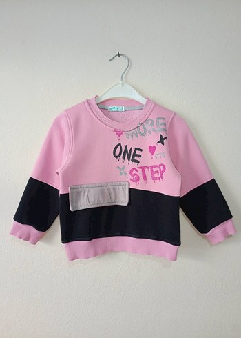 Kız Çocuk Renkli Baskılı Sweatshirt 3 yaş - Görsel 11