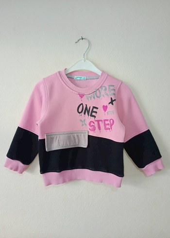 Kız Çocuk Renkli Baskılı Sweatshirt 3 yaş - Görsel 5