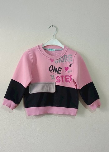 Kız Çocuk Renkli Baskılı Sweatshirt 3 yaş - Görsel 13