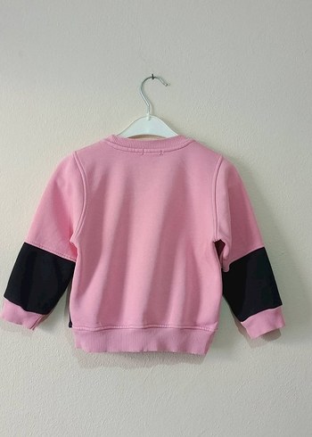 Kız Çocuk Renkli Baskılı Sweatshirt 3 yaş - Görsel 3