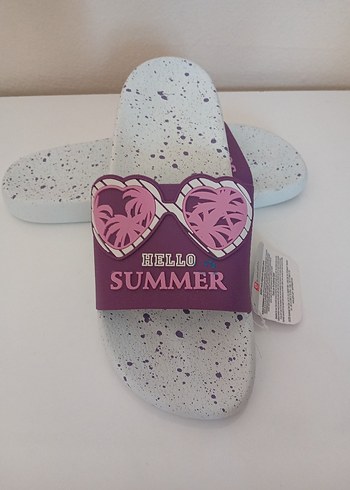 Gezer Kadın Yazlık Terlik  Hello Summer  40 Numara - Görsel 13