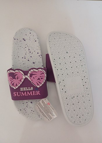 Gezer Kadın Yazlık Terlik  Hello Summer  40 Numara - Görsel 20