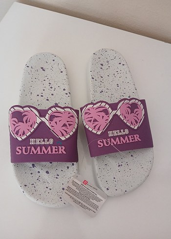 Gezer Kadın Yazlık Terlik  Hello Summer  40 Numara - Görsel 10