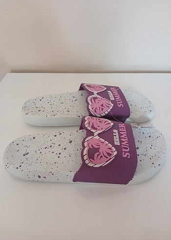 Gezer Kadın Yazlık Terlik  Hello Summer  40 Numara - Görsel 9