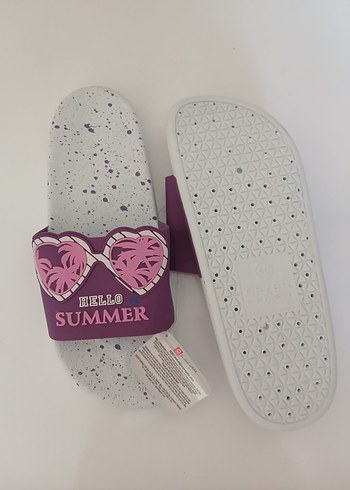 Gezer Kadın Yazlık Terlik  Hello Summer  40 Numara - Görsel 6