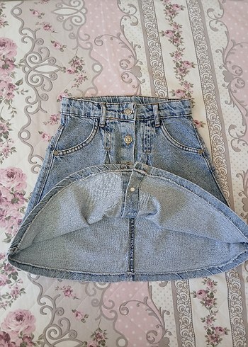 Şık ve Rahat Çocuk Kot Etek  Sercino 9-10 Yaş (134 cm) - Görsel 14