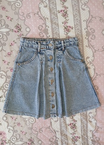 Şık ve Rahat Çocuk Kot Etek  Sercino 9-10 Yaş (134 cm) - Görsel 18