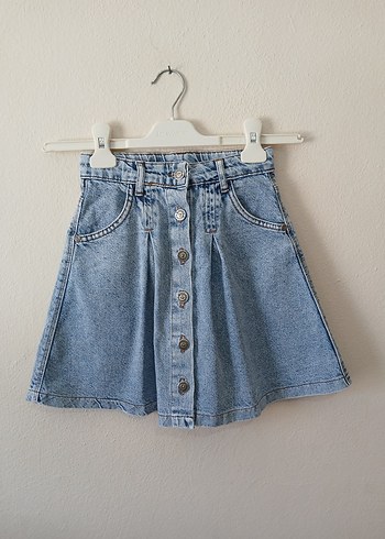 Şık ve Rahat Çocuk Kot Etek  Sercino 9-10 Yaş (134 cm) - Görsel 9