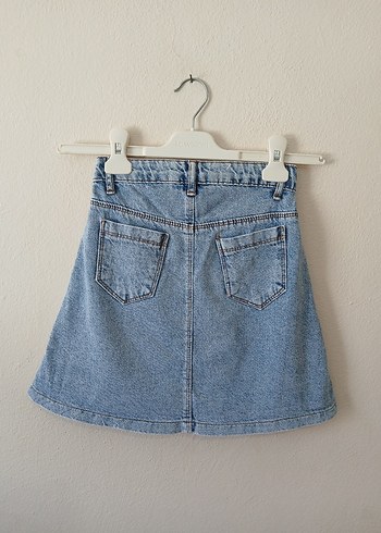 Şık ve Rahat Çocuk Kot Etek  Sercino 9-10 Yaş (134 cm) - Görsel 5