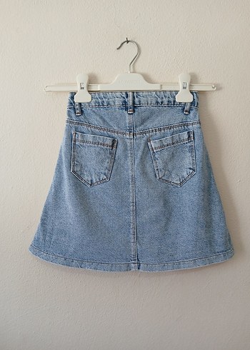 Şık ve Rahat Çocuk Kot Etek  Sercino 9-10 Yaş (134 cm) - Görsel 8