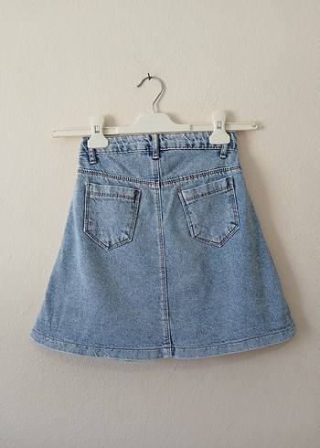 Şık ve Rahat Çocuk Kot Etek  Sercino 9-10 Yaş (134 cm) - Görsel 6