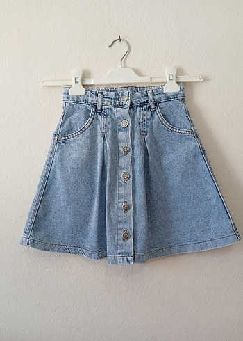 Şık ve Rahat Çocuk Kot Etek  Sercino 9-10 Yaş (134 cm) - Görsel 11