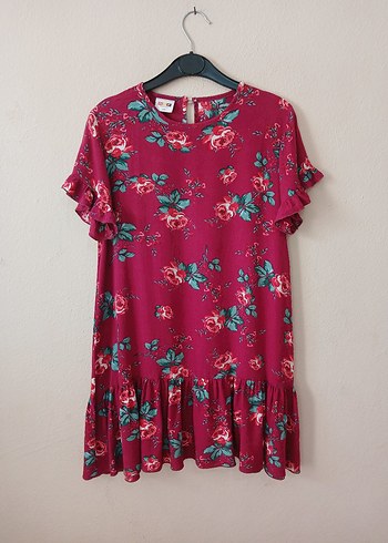 Çiçekli Elbise   10 yaş - Görsel 9