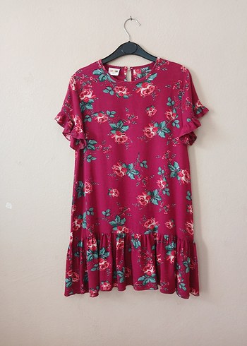 Çiçekli Elbise   10 yaş - Görsel 3