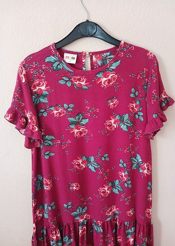 Çiçekli Elbise   10 yaş - Görsel 20