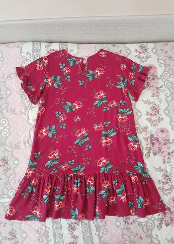Çiçekli Elbise   10 yaş - Görsel 17