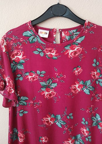 Çiçekli Elbise   10 yaş - Görsel 10