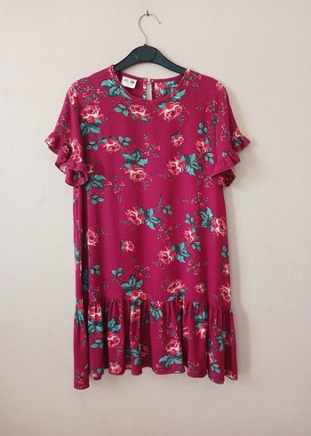 Çiçekli Elbise   10 yaş - Görsel 19