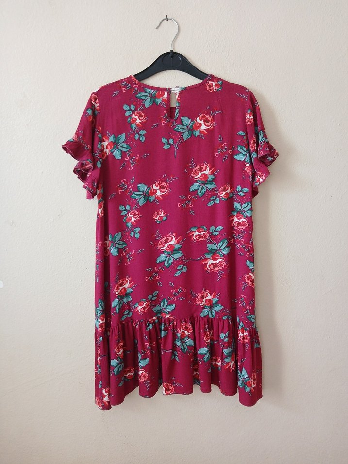 Çiçekli Elbise   10 yaş - Görsel 2