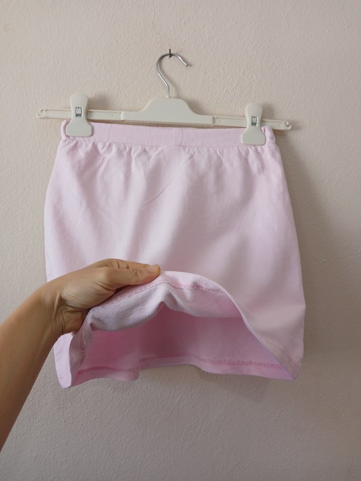 Kız Çocuk Pembe etek 9 10 yaş - Görsel 3