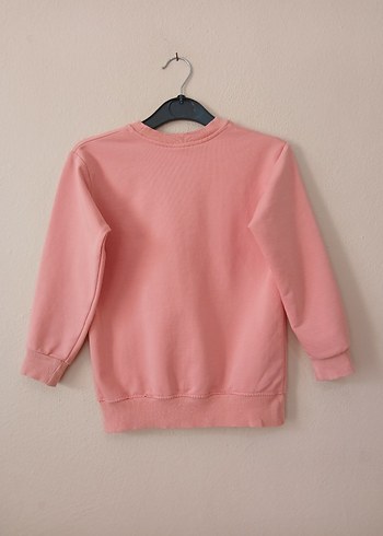 Pembe Barbie Baskılı Kız Sweatshirt 7 8 yaş - Görsel 13