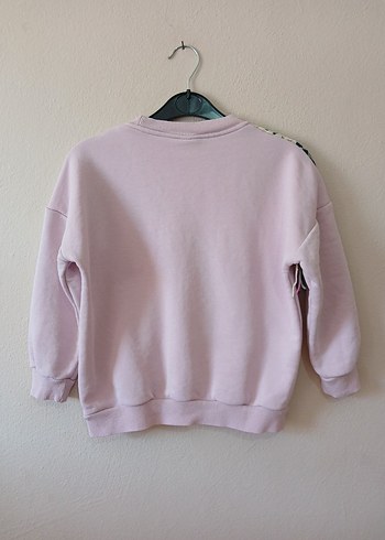 zara marka sweatshirt  Motif Detaylı 7 8 yaş - Görsel 3