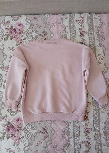 zara marka sweatshirt  Motif Detaylı 7 8 yaş - Görsel 18
