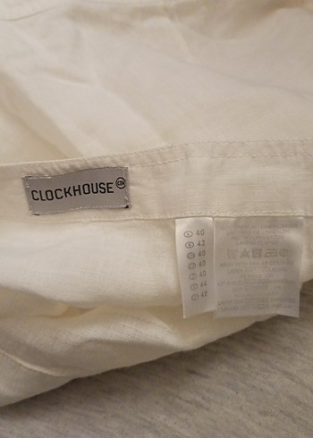 Kızlar için beyaz keten tulum - Görsel 4