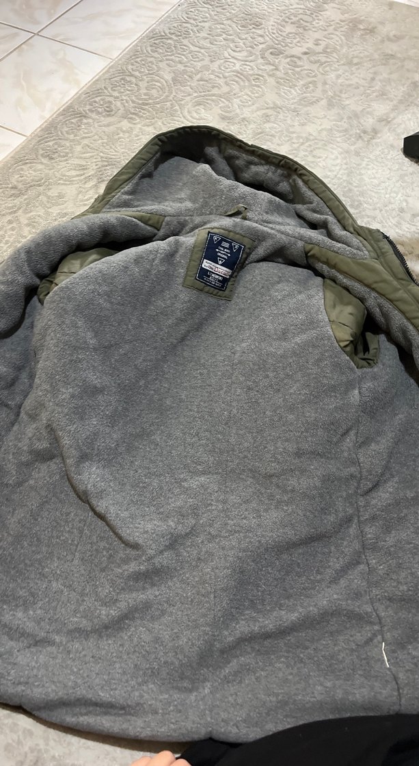 Gri Erkek Çocuk Fermuarlı Mont - Görsel 3