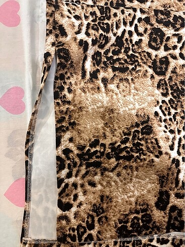 Leopar elbise