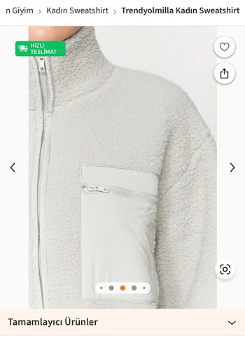xs Beden Gri Peluş Kadın Oversize Ceket