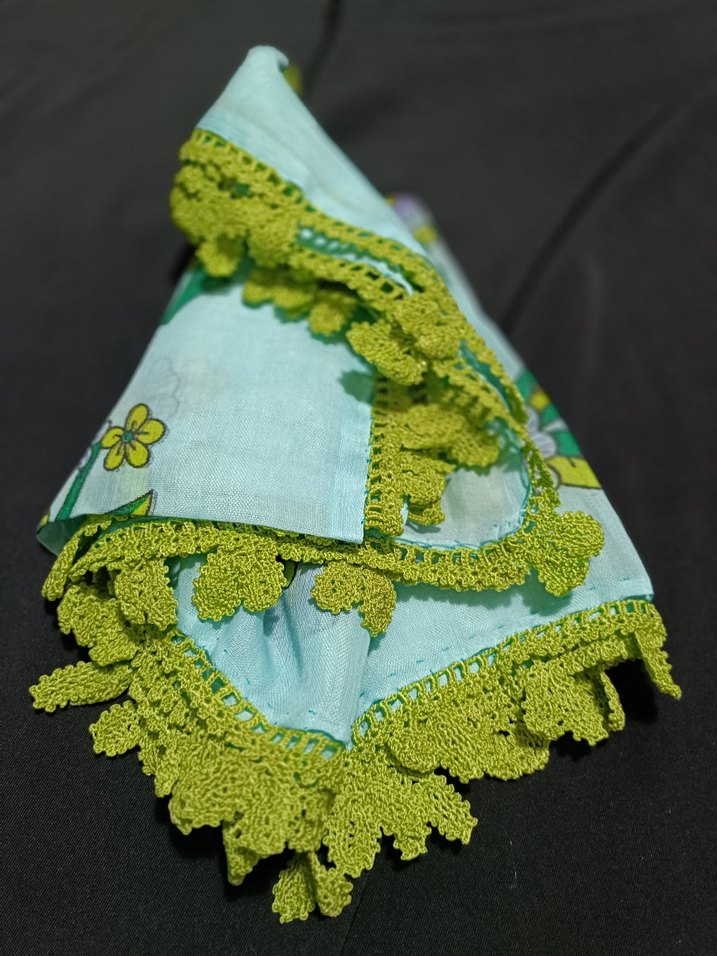 Dantel Detaylı Çok Renkli Bohem Kadın Fuları - Görsel 2