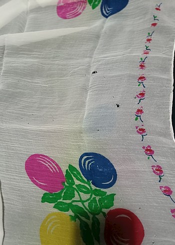 Meşhur elmalı antika ipek şal - Görsel 3