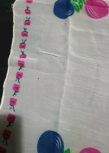 Meşhur elmalı antika ipek şal - Görsel 5