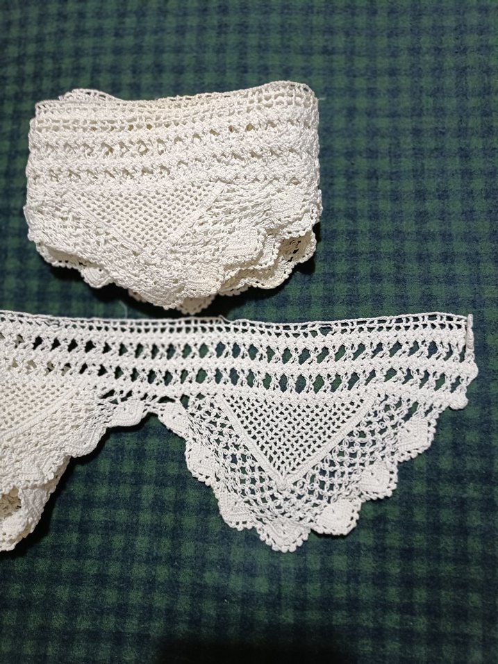 El Örgüsü Beyaz Dantel Örtü - Görsel 2