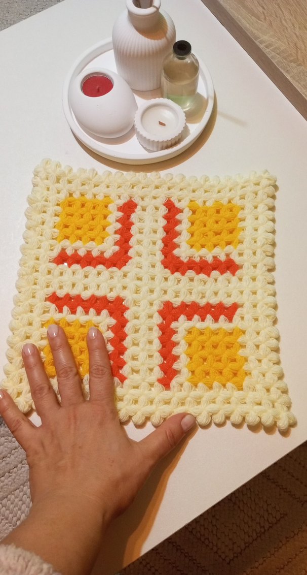 Çok Renkli Örgü Banyo lifi - Görsel 2