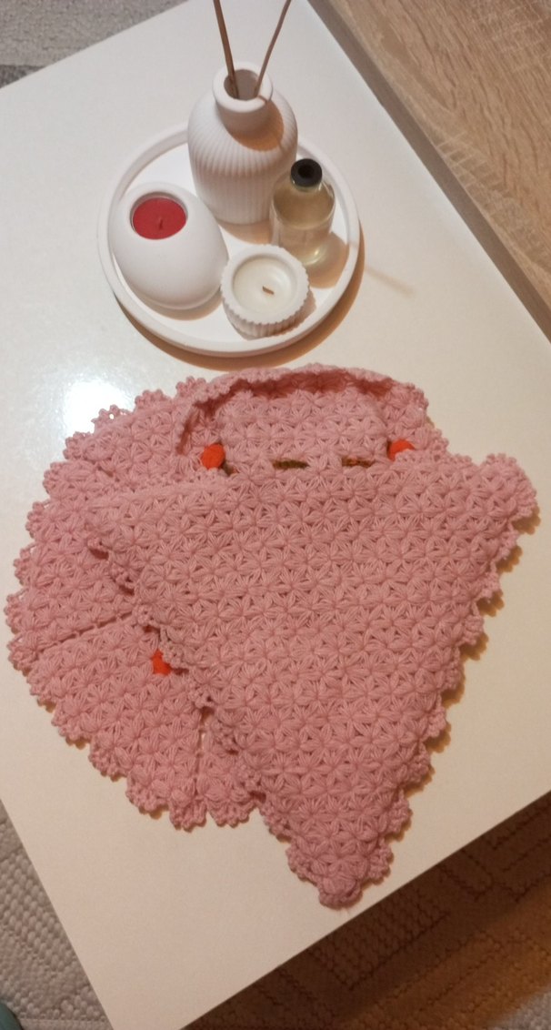 Çeyizlik el örgüsü lif seti - Görsel 2