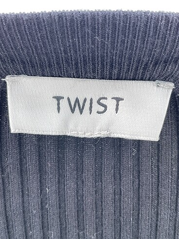 m Beden siyah Renk Twist Bluz %70 İndirimli.