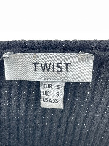 s Beden siyah Renk Twist Kazak / Triko %70 İndirimli.