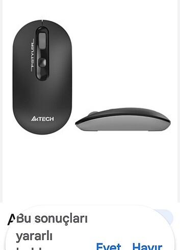 A4 Tech G3-280A Kablosuz Optik Mouse 