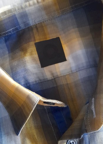 QUE  %100 Pamuk Ekose Gömlek - Görsel 2