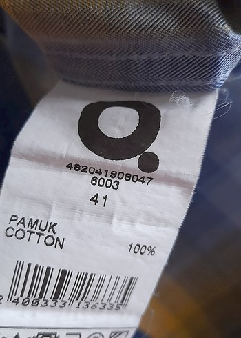 QUE  %100 Pamuk Ekose Gömlek - Görsel 4