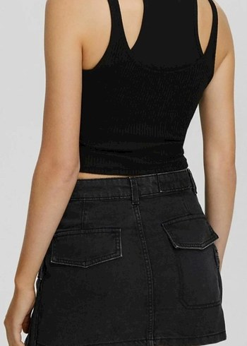 Bershka Kargo Mini Etek - Görsel 2