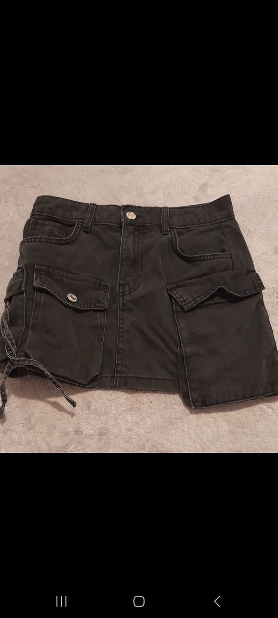 Bershka Kargo Mini Etek - Görsel 3