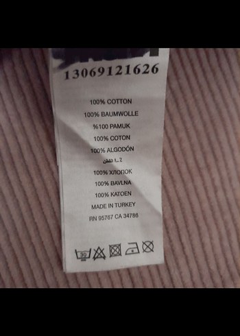 Düğmeli Pembe Fitilli Kadın/Çocuk  Etek - Görsel 3